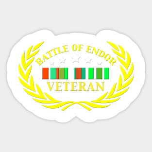 Battle of Endor Sticker